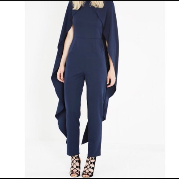 lavish alice cape jumpsuit